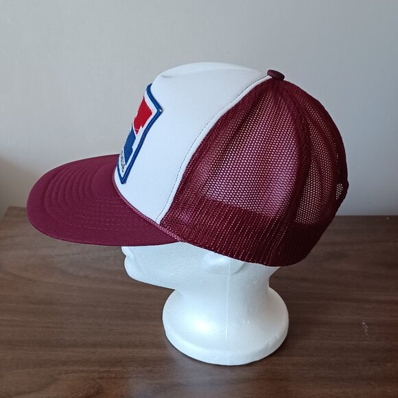 Vintage 1980s Kortlan/Mohawk Team Honda Trucker Hat Snapback Cap - Picture 5 of 11